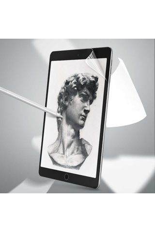 Apple Uyumlu iPad 10.2" 8. Nesil Ekran Koruyucu Zore Paper Like Mat Kağıt Hiss