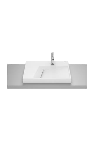 Roca A32727600b Horizon Tezgah Üstü Lavabo Parlak Beyaz 600 x 420 MM