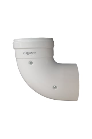 Viessmann Uyumlu Yoğuşmalı Kombi Baca Dirsek 90 Derece