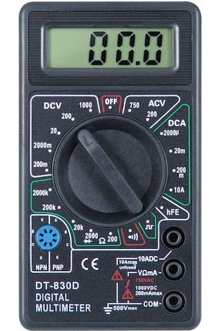 Dt-830D Dijital Multimetre Avometre