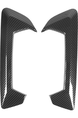 Anjiexun Bmw X5 2023+ İçin Karbon Fiber Yan Çamurluk Köpekbalığı Yan Izgara Çamurluk