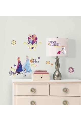 Lexroo Rmk2652scs Frozen Spring Peel And Stick Wall Decals, New, Free Shippin Çok Renkli