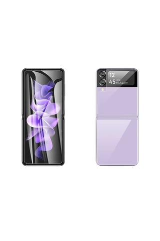 Samsung Uyumlu Galaxy Z Flip 4 Zore Narr Tpu Ön Arka Body Ekran Koruyucu