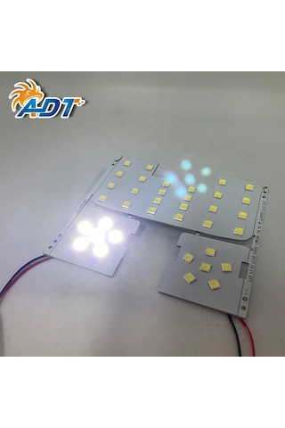 3 Adet Araba İç Led Okuma Lambası Beyaz Kırmızı Mavi 12v Uyumlu Kıa Rio K2 Verna Forte Vw Jetta Passat Cc