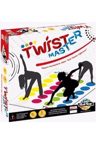 Twist Master Denge Oyunu Touch - Stop V2 Eğlenceli Dikkat Algı Hareket Aile Oyunu