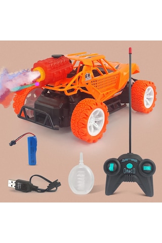 Mt66 Uzaktan Kumandalı Şarjlı Duman Atan Işıklı Jip Oyuncak Araba