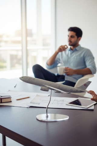 Frefly Airbus A330-300 Model Uçak,gri Renkli Uçak Maketi