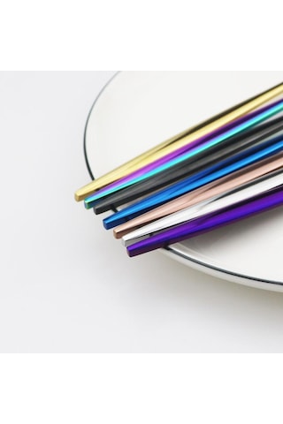 6 Adet Siyah Altın Tatlı Bıçak Seti Meyve Bıçağı Yemek Takımı Çatal Bıçak Takımı Ayna Paslanmaz Çelik Mutfak Sofra Takımı Sofra Gümüş Kırmızı & Gümüş