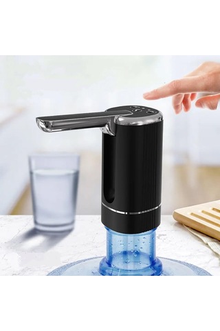 Zaman Ayarlı Katlanır Musluk 1200 Mah Bataryalı Usb İle Şarj Olabilen Elektronik Damacana Su Pompası Ak28yt0028 Diğer