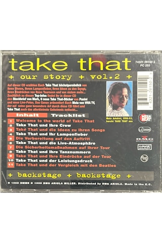 Müzik Cd Sidir - Plak Değildir Cd Take That Our Story Vol.2 Bac