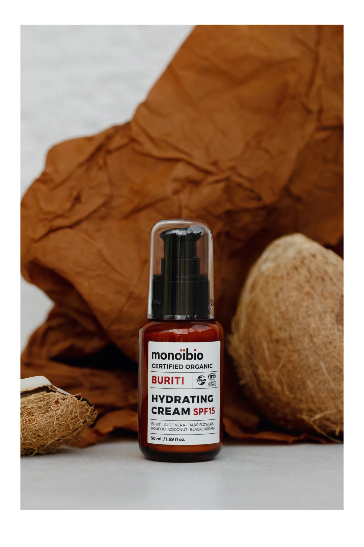 Monoibio Buriti Organik Cilt Bakım Kremi Spf 15 Krem 50 Ml