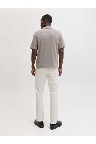 Jack & Jones Clark Finn Esnek Pamuklu Erkek Pantolon Beyaz