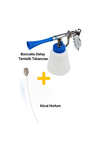 Oto Yıkama Boncuklu Detay Temizlik Tabancası - 1 Kılcal Hortum
