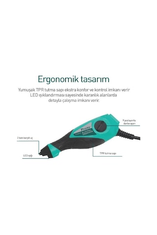 Proskit Pt-5203ı Hobi Gravür İşleme Seti