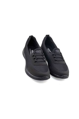 Tuğba Ortopedi 2024 Kadın Lastikli Hafif Rahat Sneaker Siyah
