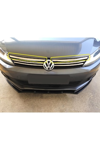 Volkswagen Jetta 2011-2013 Krom Ön Panjur 2015 Görünümlü 2P. Pçlk Volkswagen Jetta 2011-2013 Krom Ön Panjur 2015 Görünümlü 2P. Pçlk