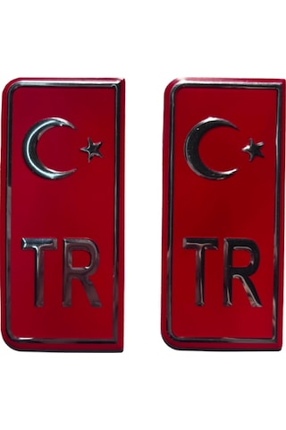 Tr Plaka Sticker 5 Takım