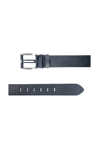 RİCH SMİTH %100 HAKİKİ DERİ ERKEK SPOR SİYAH ÇEBER TOKA KEMER 4 C