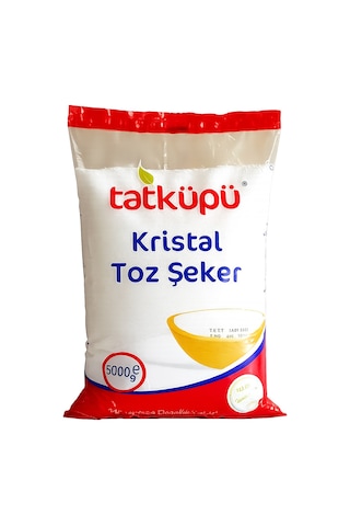 Tatküpü Toz Şeker 5 Kg X 4 Adet