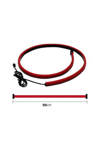 Audi A8 3.Stop Bagaj Üstü Arka Cam Led 90Cm Hareketli 6 Kablolu 4