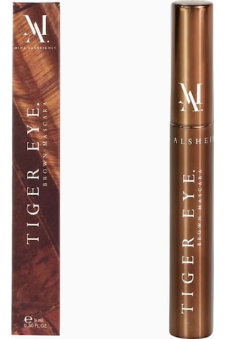 By Mina Al Sheikhly Tiger Eye Brown Maskara 9ml Suya Dayanıklı Kahverengi