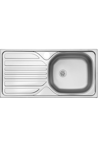 Ukinox Barton Sol Damlalıklı Paslanmaz Çelik Mutfak Eviyesi