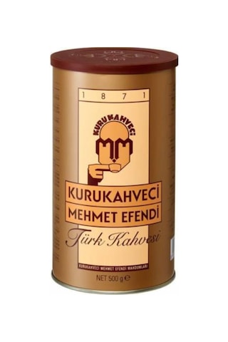 Kurukahveci Mehmet Efendi Türk Kahvesi Teneke 500 G X 6 Adet