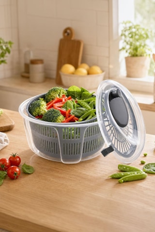 Selka Home Salata Kurutucu 4.4 Lt Gri