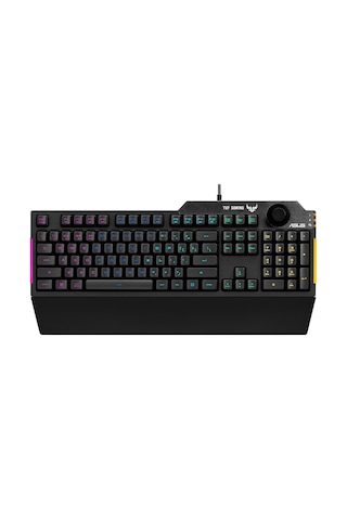 Asus RA04 TUF Gaming K1 Kablolu Mekanik Hisli RGB Gaming Türkçe Q Klavye