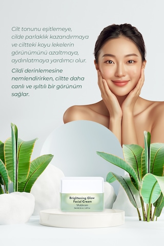 Muldream Brightening Glow AHA ve C Vitamini içeren Yüz Kremi 50 ML