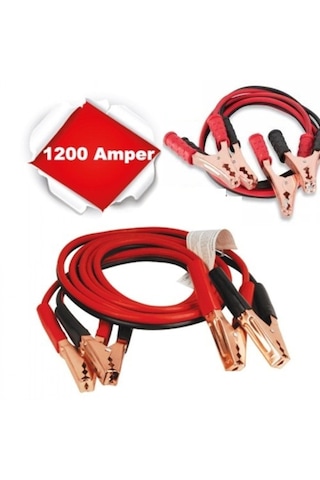 Akü Takviye Kablosu 1200 Amper Taşıma Çantalı 5492