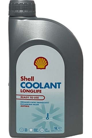 Shell Coolant Lonflife 4 Mevsimlik Kırmızı Antifriz 1 L (2 Adet)