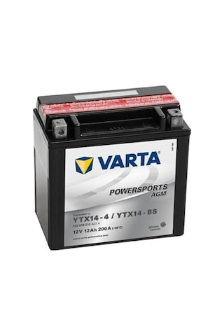 Varta Ytx14-4/Ytx14-Bs Motorsiklet Ve Mercedes Benz Besleme Aküsü / 506349458