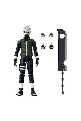 Naruto Anime Hatake Kakashi 4 Büyük Ninja Savaşı Figürü 16 Cm