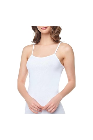 Seher Yıldızı Kadın Ribana İp Askı Atlet 0061 - 12 Adet