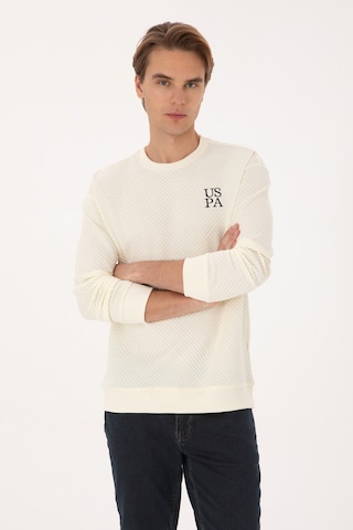 U.s. Polo Assn. Erkek Sweatshirt 50310006-vr256 İnci