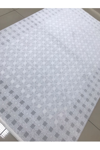 Padişah Halı Essence 73398 096 Serisi Akrilik Salon Oturma Yatak Odası Halısı Gri - Krem