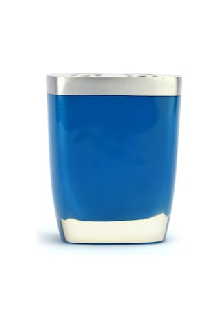 Bosphorus Diş Fırçalık Gri Mavi Poliresin 8x4x11 CM Diğer