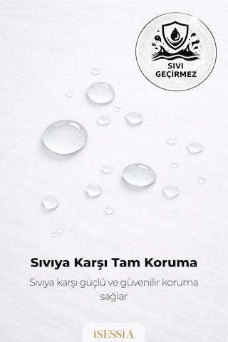 Aquasoft Micro Fitted Su Geçirmez Yatak Koruyucu Alez Full Kenar Tek Çift Battal Bebek Çocuk Beyaz