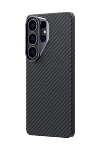Senon Galaxy Uyumlu S26 Ultra Kılıf M-safe Şarj Özellikli 1500d Aramid Fiber Senon Karbon Özel Serisi Kapak