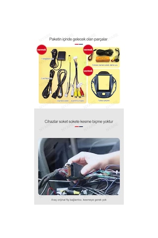 Peugeot 208 2012-2020yıl Carplay 9inç 1/16gb Multimedya