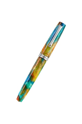 Montegrappa Venetia Tarvisium Paradise Falls Dolma Kalem - F Uç I Çok Renkli