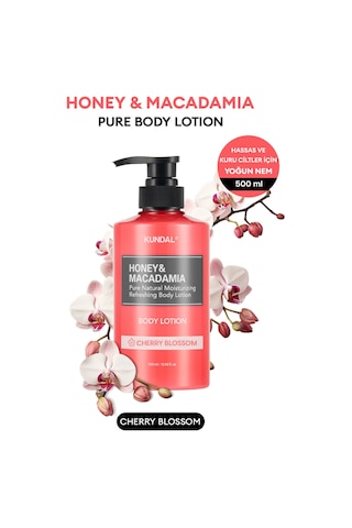Kundal Honey&Macadamia Pure Cherry Blossom Body Lotion 500 ML