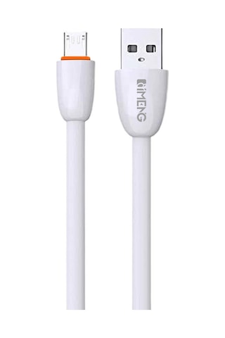 İmeng ML109 3.1 A Usb A To Micro Data Ve Hızlı Şarj Kablosu Beyaz