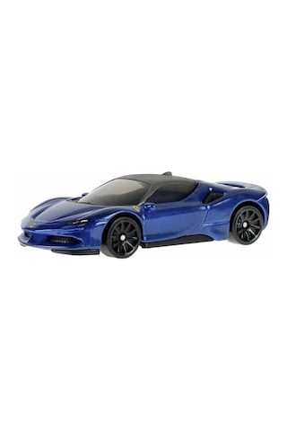 Hot Wheels Tekli Arabalar Ferrari Mavi Sf90 Stradale Jjj12 Çok Renkli