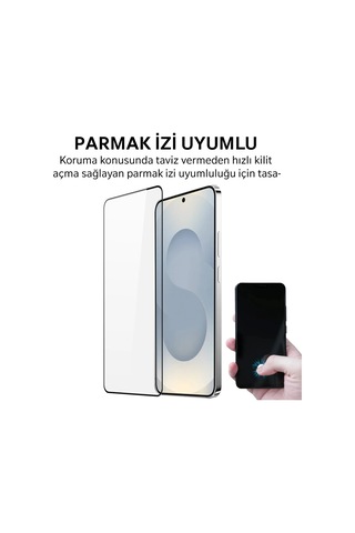 Xiaomi 15 Xiaomi Antistatik Cam Tam Kaplayan Ekran Koruyucu Parmak İzi