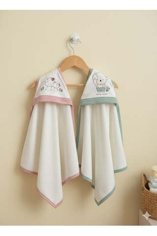 Eke My Baby %100 Organik Pamuklu Kundak Havlu 82x90 Cm 0 - 9 Ay