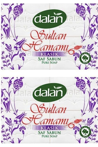 Dalan Sultan Hamamı Klasik Saf Sabun 4 x 125 G 2'li