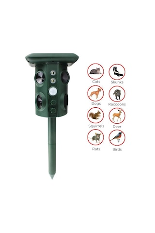 Cbtx Dış Mekan Ultrasonik Titreşim Çok Fonksiyonlu Güneş Enerjili Hayvan Yılan Kovucu