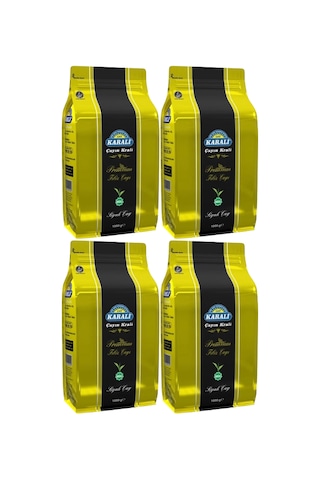 Karali Premium Filiz Dökme Çay 1000 Gr X 4 Adet
